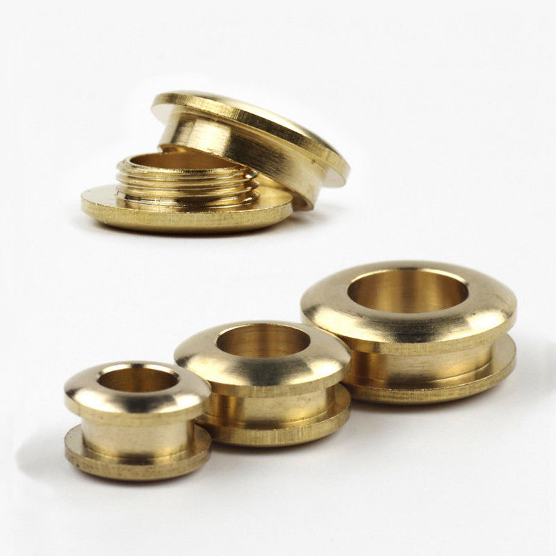 Leatherwork Eyelets - 2 szt. solidnych mosiężnych oczek z
