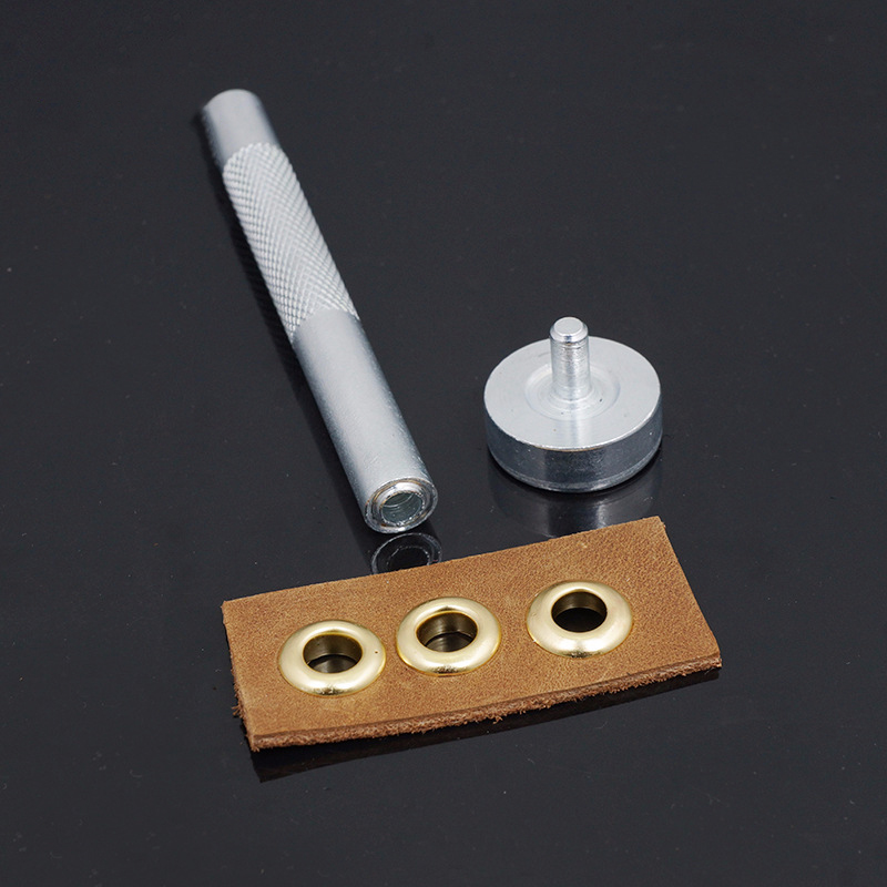 Leatherwork Eyelets - 1 zestaw oczek Zestaw narzędzi do