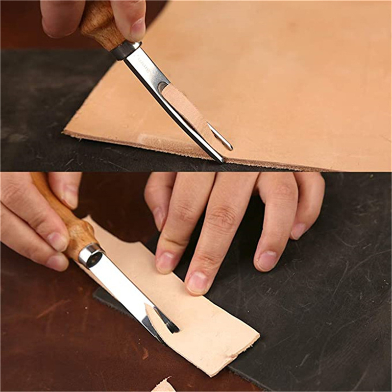 Leatherwork Accessories - Praktyczne rzemiosło skórzane Skrobaczka do krawędzi