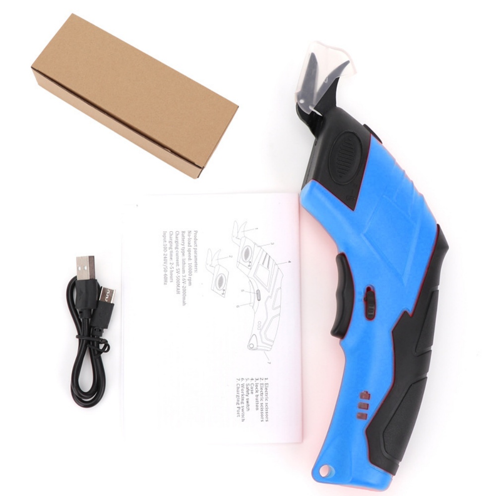 Leatherworking Equipment - 3.6V elektryczne nożyczki maszyna do cięcia
