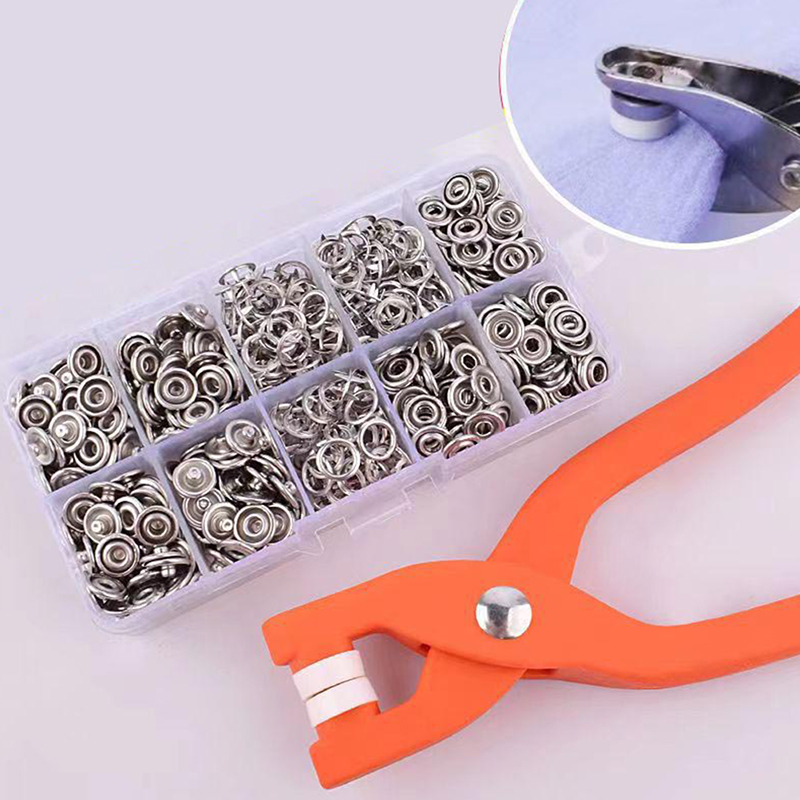 Rivet Setter Tool - 50 SZT. Szczypce do metalowych guzików,