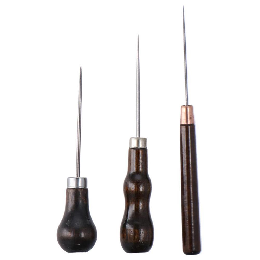 3 szt. Drewniane narzędzie szy – Leatherworking Equipment recenzja i cena