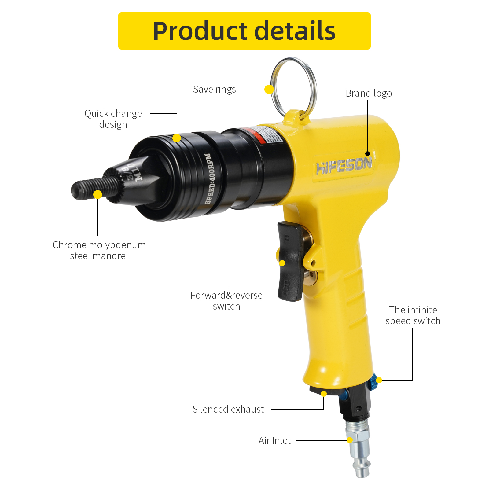 Pneumatyczne pistolety do nito – Rivet Setter Tool recenzja i cena
