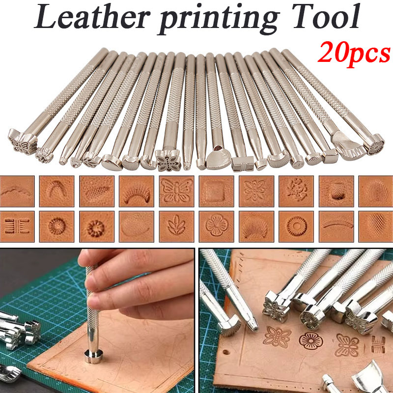20 szt. Zestaw narzędzi do rze – Leatherworking Equipment recenzja i cena