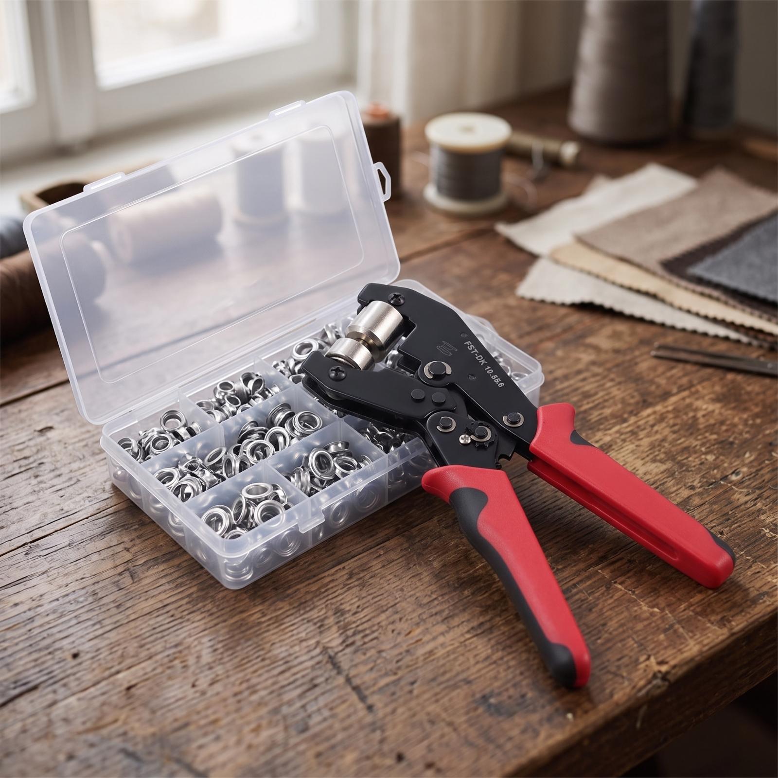 Zestaw szczypiec do oczek i me – Leatherwork Eyelets recenzja i cena