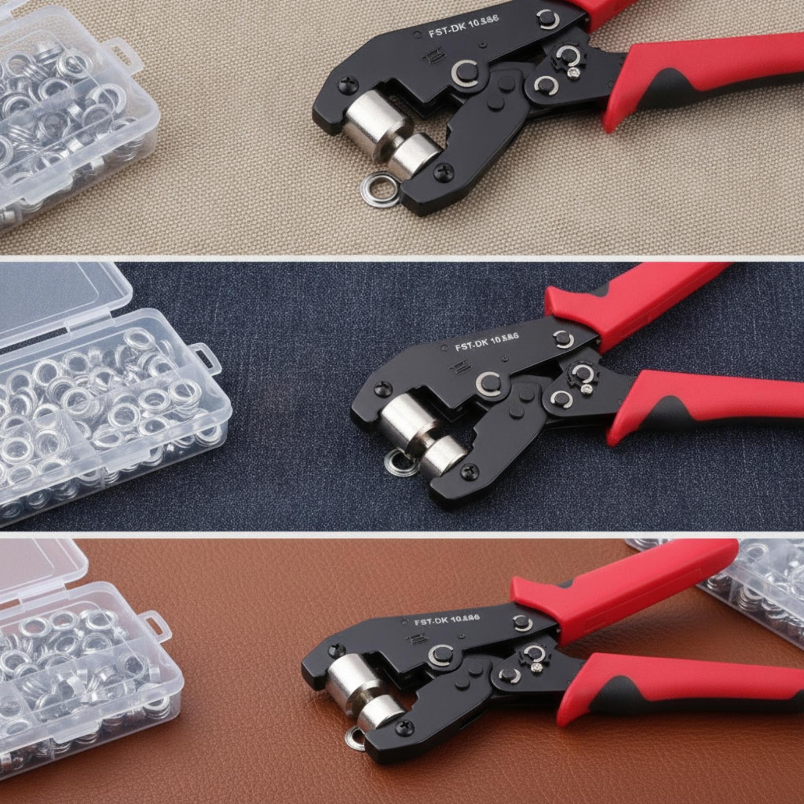 Zestaw szczypiec do oczek i me – Leatherwork Eyelets recenzja i cena