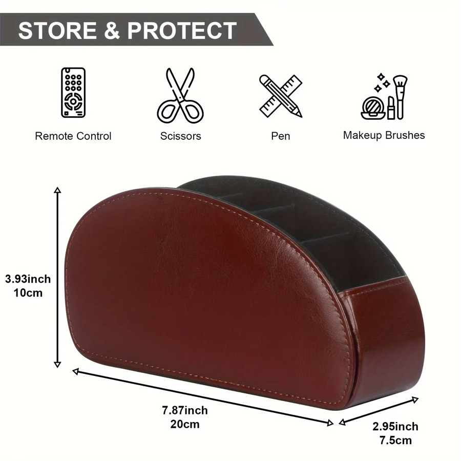 1 szt. Organizer na biurko z 5 – Leatherwork Table recenzja i cena