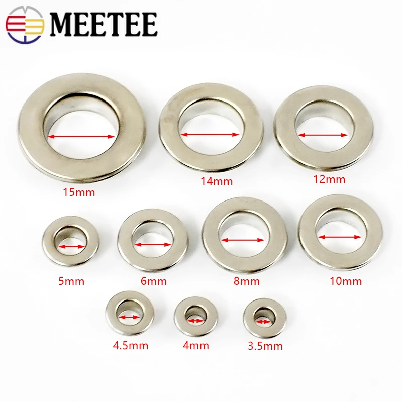 50 sztuk 3,5-15 mm metalowe oc – Leatherwork Eyelets recenzja i cena