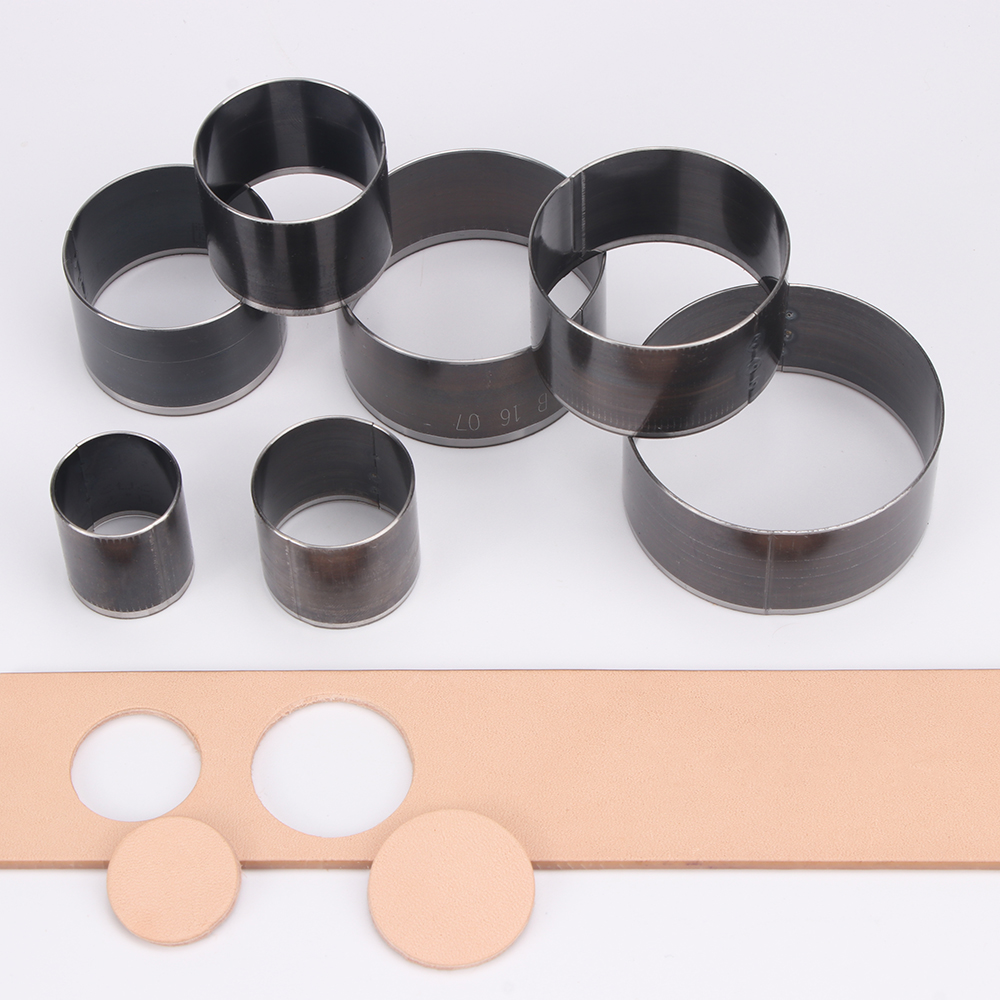 7-częściowy zestaw okrągłych w – Leatherwork Rings recenzja i cena