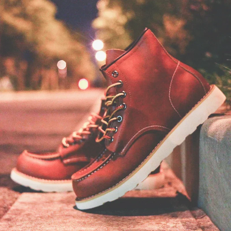 Męskie buty ze skóry naturalne – Leatherworking Equipment recenzja i cena