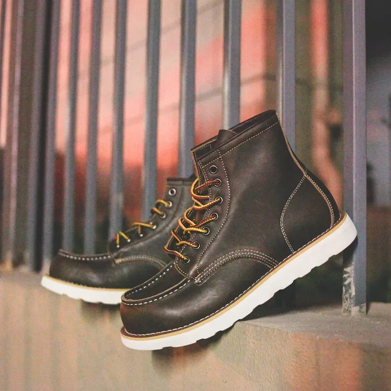 Męskie buty ze skóry naturalne – Leatherworking Equipment recenzja i cena