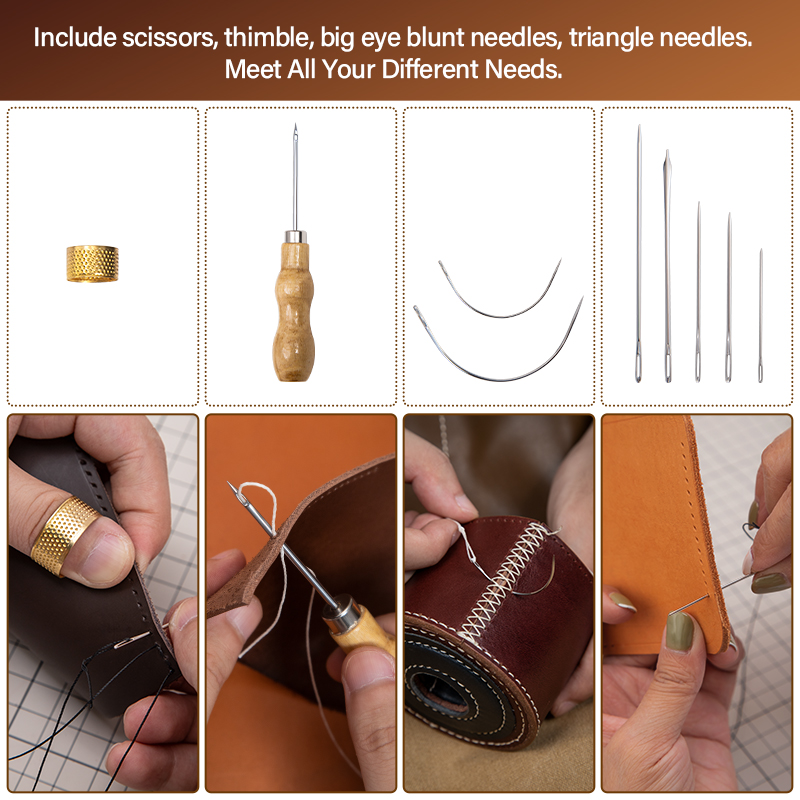 WUTA Zestaw do naprawy skóry S – Leatherworking Equipment recenzja i cena