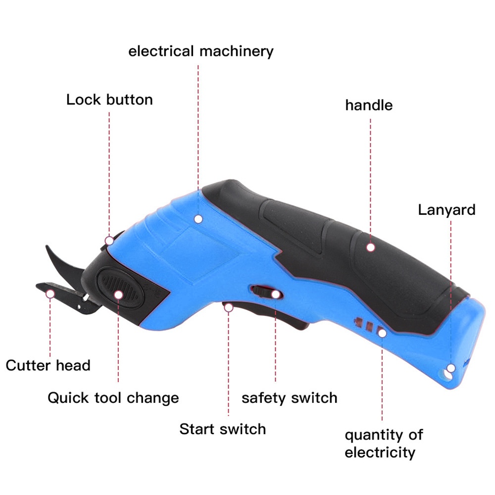 3.6V elektryczne nożyczki masz – Leatherworking Equipment recenzja i cena