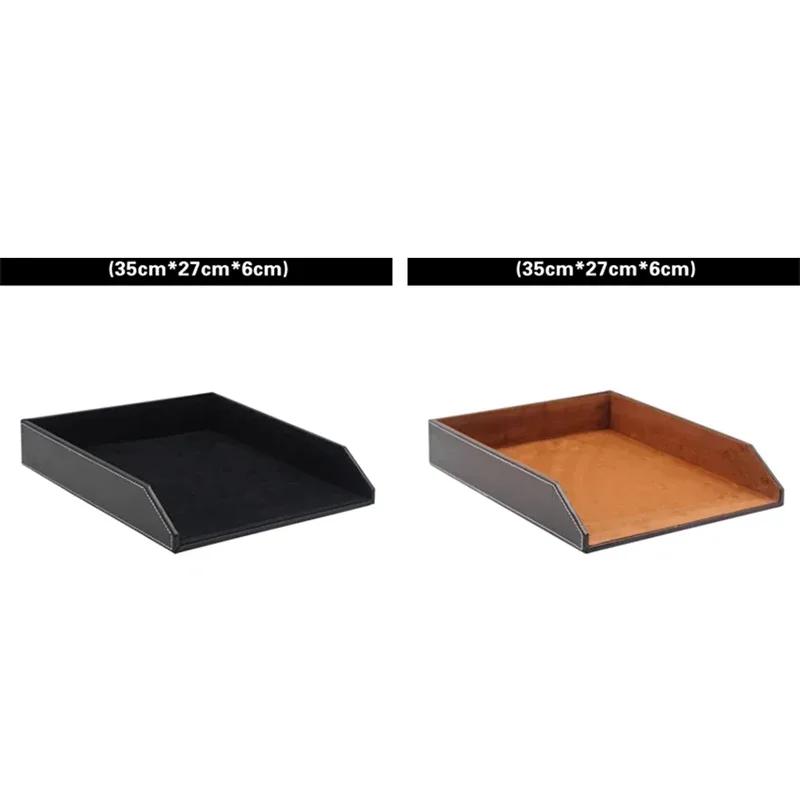 Biznesowa jednowarstwowa taca  – Leatherwork Table recenzja i cena